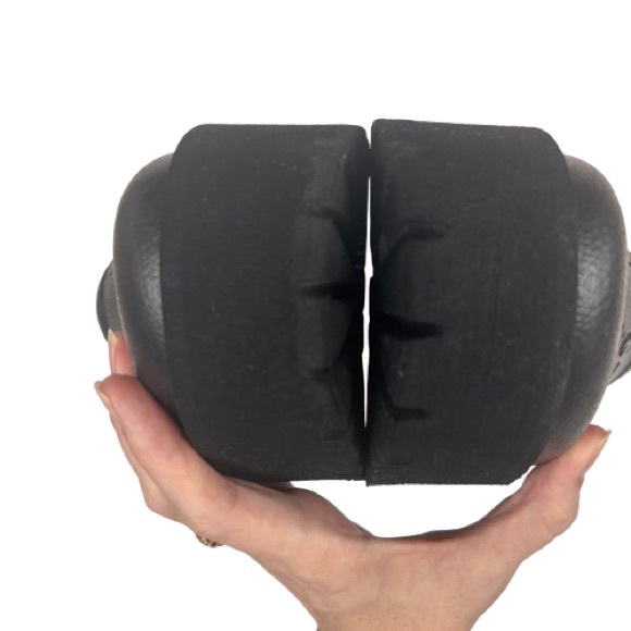 Gucci Elea GG Rubber Platform Clog Slides Black Lug Sole Mule EU 38 Women - Picture 10 of 16